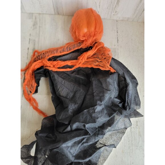 Hanging Jack O'Lantern Grim‎ reaper Halloween prop decor scary home - Picture 7 of 7